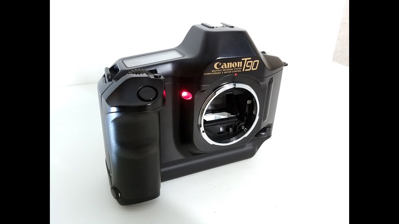 CANON T90 SLR Film Camera - YouTube