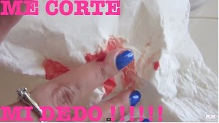 vlog me corte mi dedo 18marzo2015