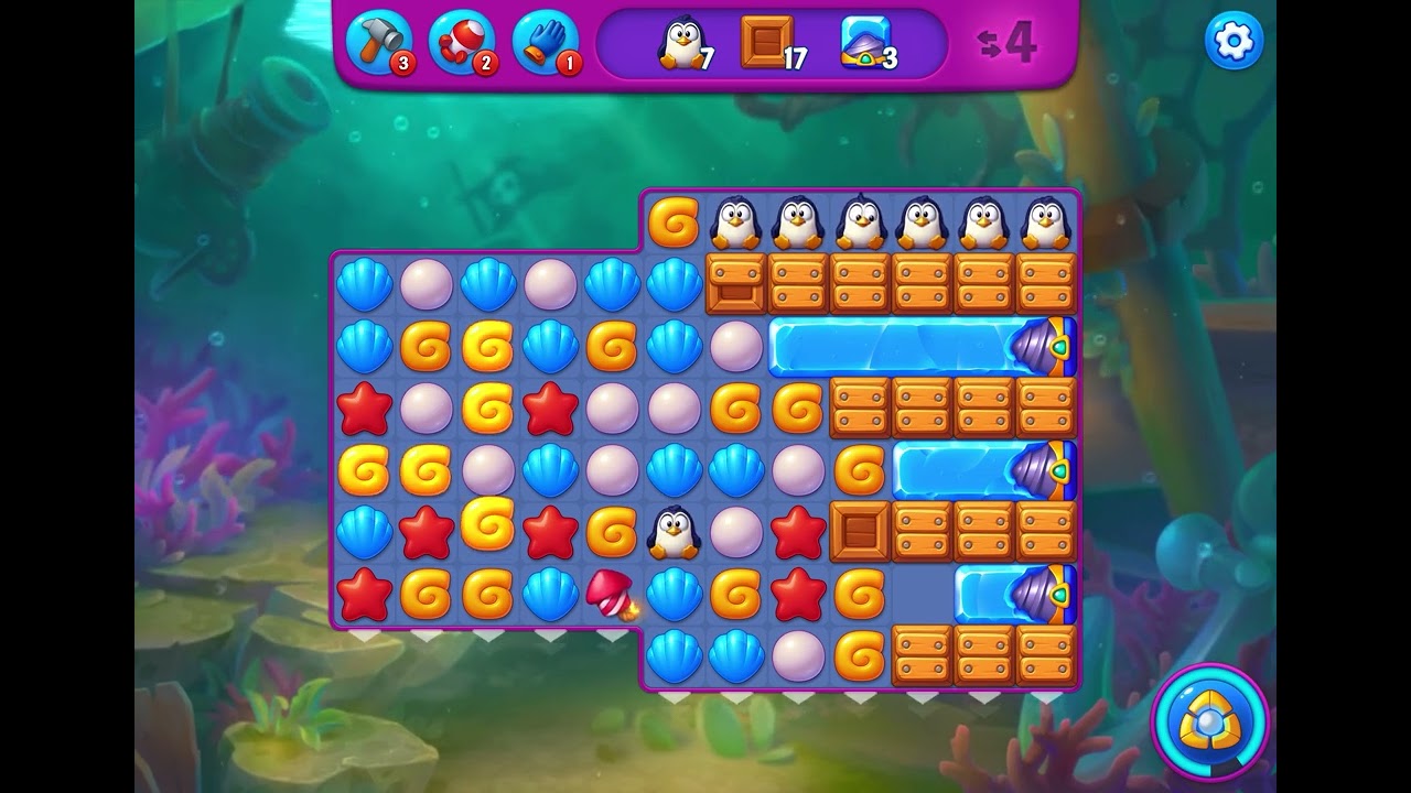 Guest if i could complete this level in fish dome?