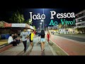Caminhada de tera na praia  joo pessoa ao vivo  brasil