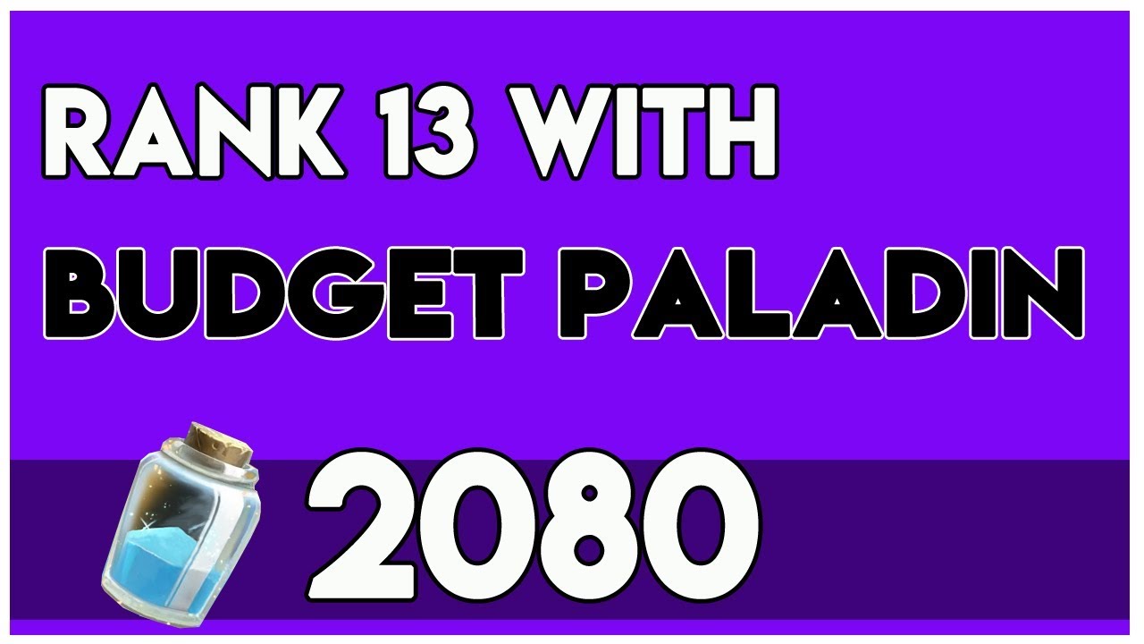 RANK 13 WITH F2P PALADIN | HEARTHSTONE