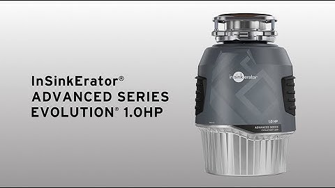 InSinkErator® Evolution 1.0HP Food Waste Disposer