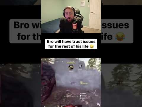 Bro Will Have Trust Issues Forever In Warzone! π³π€― #shorts