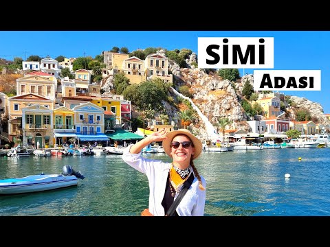 SİMİ - En RENKLİ Ege Adası! 💐