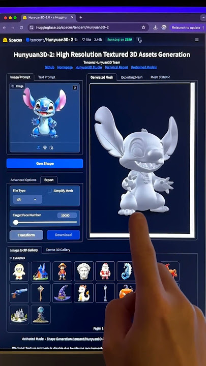 turn any image into a perfect 3D model instantly #3d #3dmodeling #3danimation #ai #aitools #coding