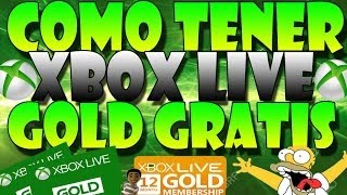 3 MESES XBOX LIVE GRATIS NUEVO METODO !!! XBOX 360 Y XBOX ONE DICIEMBRE 2016 100 % FUNCIONAL !!!