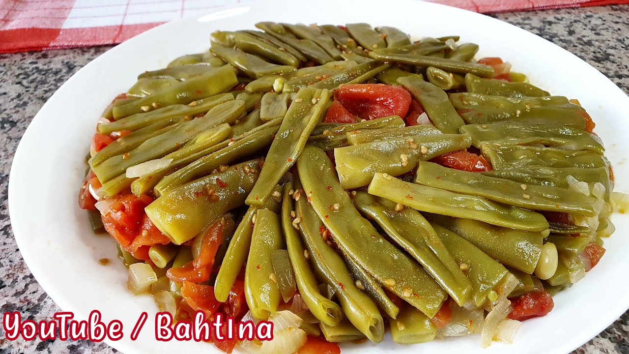 Zeytinyağlı Taze Fasulye Tarifi ????   @Bahtına  NEFİS YEMEK TARİFLERİ ????