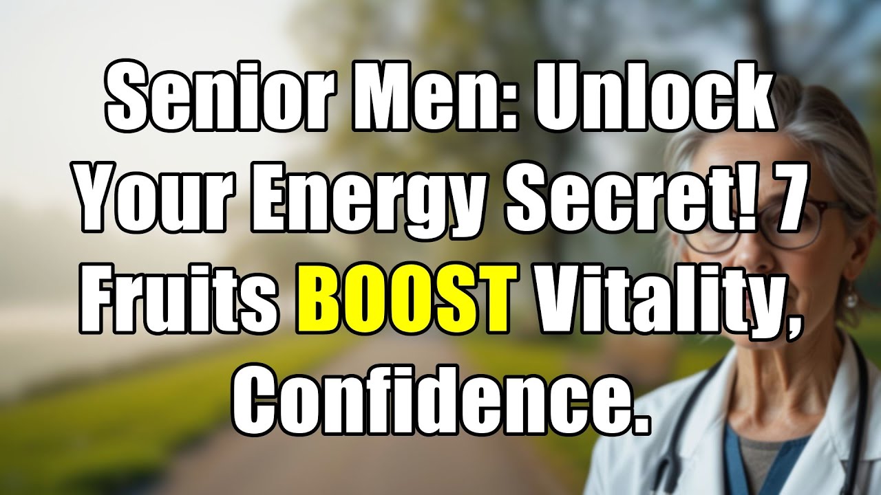 Senior Men's Energy Secret: 7 Power Fruits That Recharge Vitality & Confidence FAST!