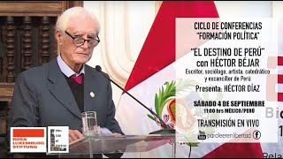 Héctor Béjar 'El destino de Perú' con Héctor Díaz #ParaHablarEnLibertad