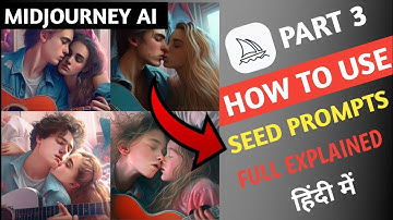 create ai avtar in midjourney ai using seed number | use seed prompt in midjourney ai tutorial