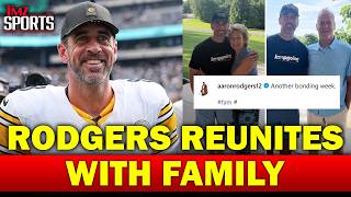 Aaron Rodgers Reunites With His Family After Decade-Long Estrangement | TMZ Sports