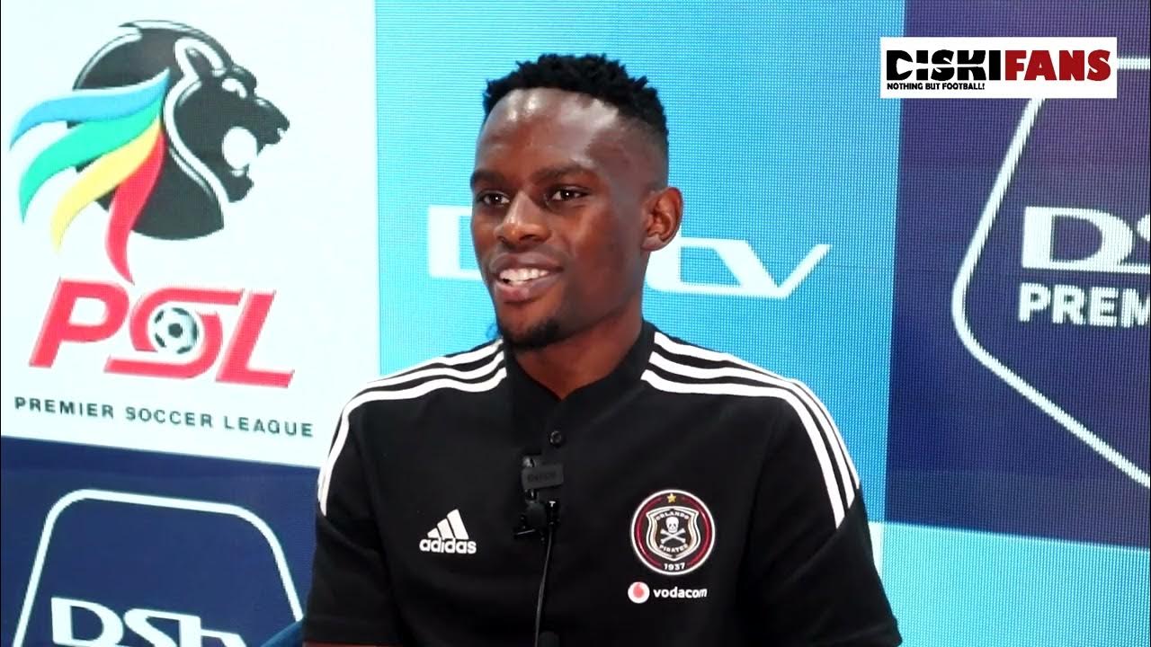Innocent Maela on “honour” of captaining Orlando Pirates - YouTube