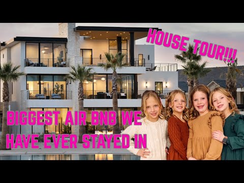 Parade of Homes AIR BNB Full House Tour of Our Vacation Home
