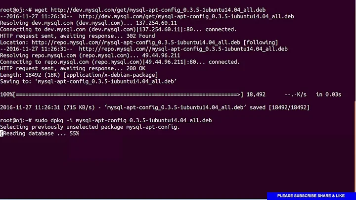 Install MySQL Workbench on Ubuntu 14