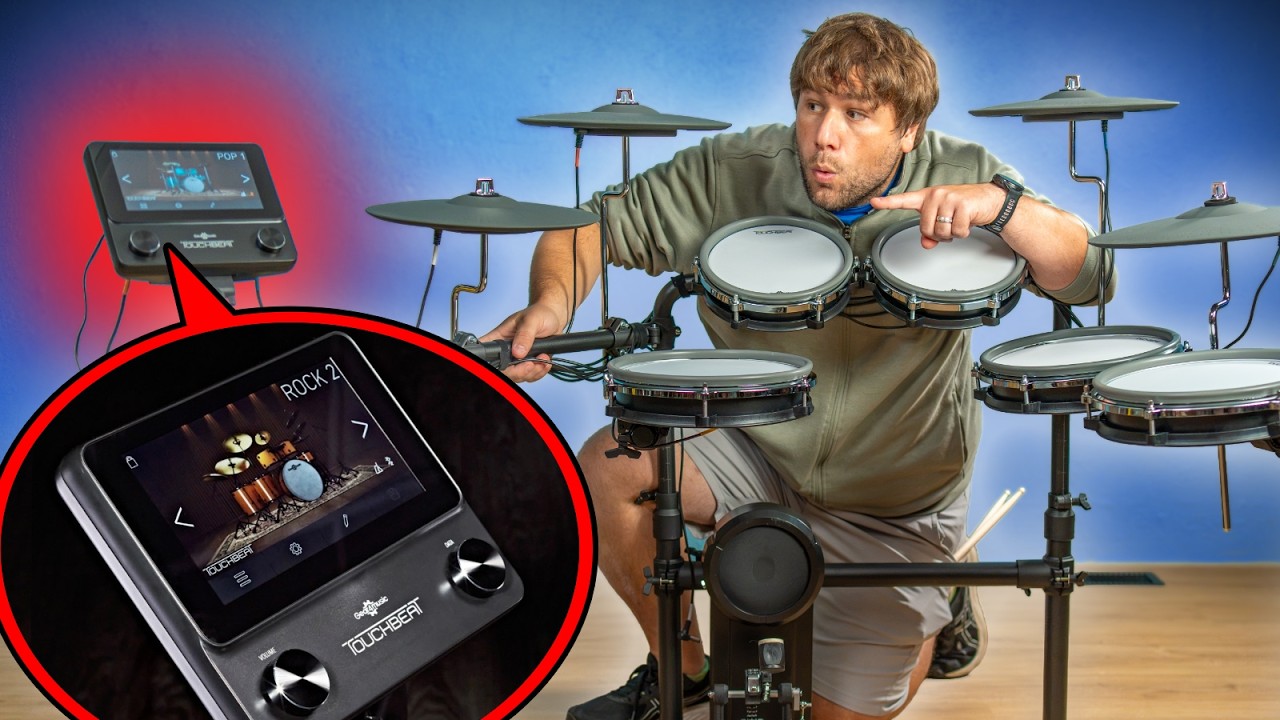 This New Drum Kit Has a Touchscreen at WHAT PRICE?! - TOUCHBEAT+