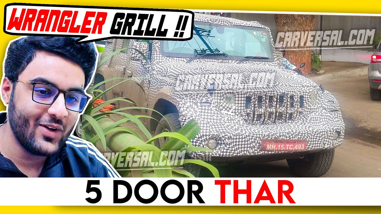 2024 5 Door Mahindra Thar has grill and Lights from Wrangler Rubicon !! | Aristo News #84