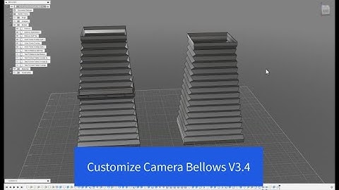 How To Edit My Camera Bellows V3.4 Fusion 360 File - Printables Cameras And Accessories Contest