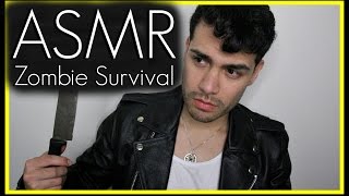ASMR - Zombie Apocalypse Role Play (Male Whisper, Walking Dead, Close Up Attention, Care) screenshot 4