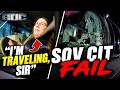 Sovereign Citizen Says She's 'Traveling'... It Ends Badly
