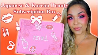 Japanese & Korean Beauty Subscription Box! NOMAKENOLIFE Makeup/Skincare (Unboxing + Review!)