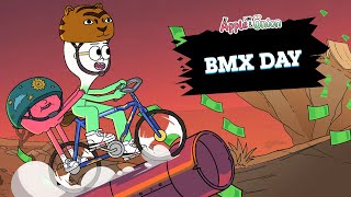 Apple & Onion: BMX Day - A Fine Day To Go BMXing With Your Best Bud (CN Games) screenshot 5