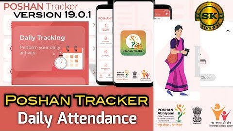 Poshan Tracker Version 19.0.1 New Daily Attendance AWC Open HCM THR Entry Steps | New Options | ICDS