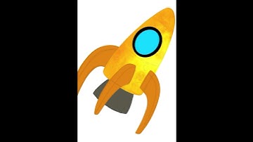 Space ship drawing in Procreate #shots #procreate #digitalart #illustration #drawing