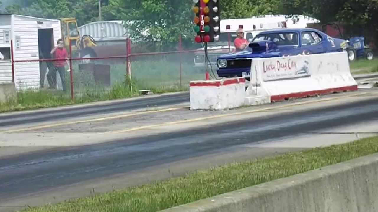 Rich Gutshall in CarGo Auto Parts Drag car YouTube