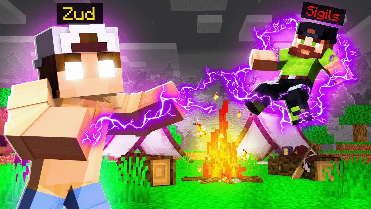 I Collected Every MAGIC SPELL in Camp Minecraft