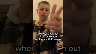 The Eminem Pose