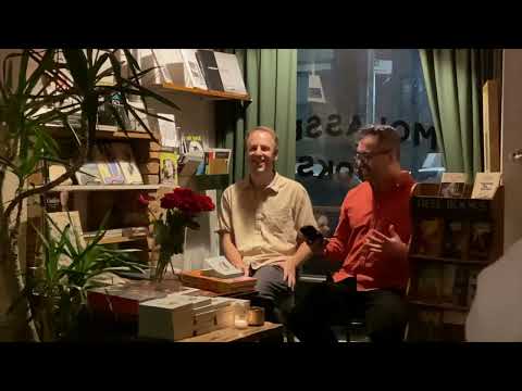 Sant Jordi USA - The Last Days of Terranova with Jacob Rogers and Manuel Rivas at Molasses Bookstore