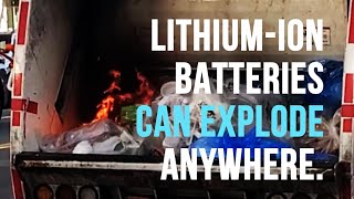 Improperly disposed rechargeable batteries can cause fires — FDNY PSA
