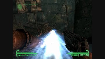 Fallout 3 Liberty Prime laser & bomb custom weapons from the giant robot at the end of the game