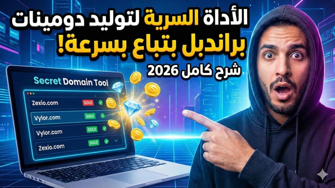 الأداة السرية لتوليد دومينات براندبل بتتباع بسرعة! شرح كامل 2026 💎