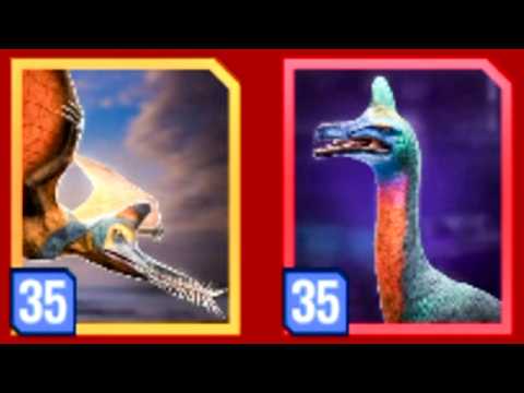 NEW ERLIDRACO + GUIDRACO MAX LEVEL 35 (JURASSIC WORLD ALIVE)