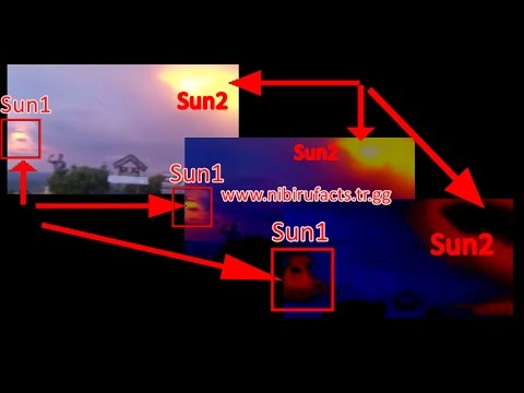 TWO SUNS ON BRAZIL-ORIGINAL VIDEO AND 2 GAMMA RAY FILTERED VIDEO-YOU MUST SEE..