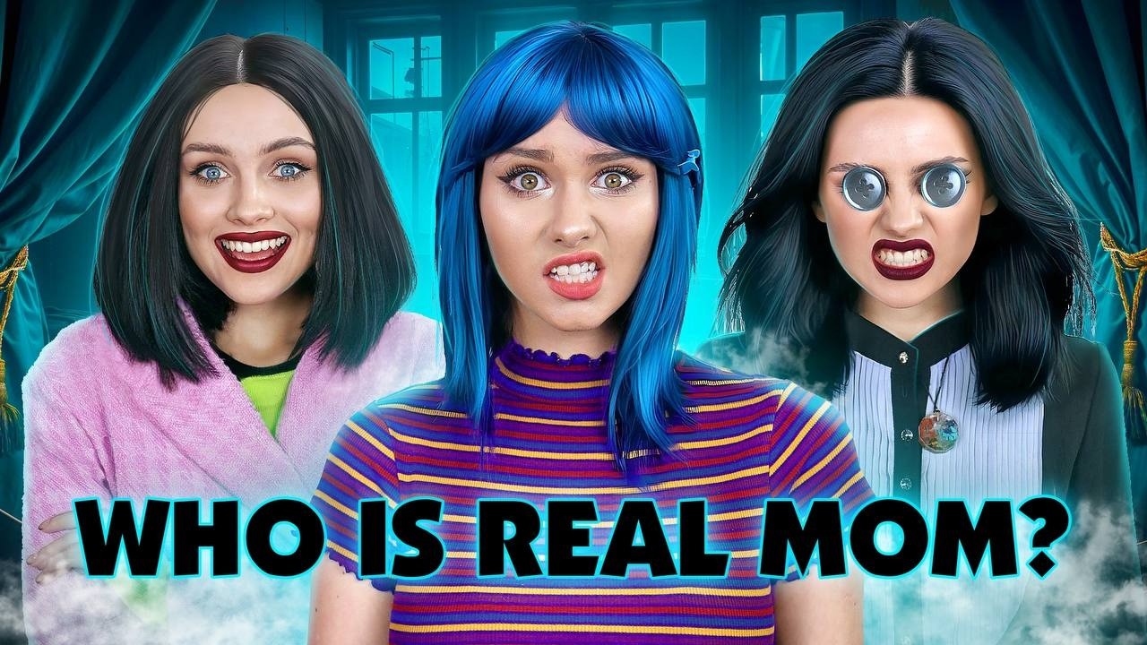 Dobra vs Zła Mama z Innego Świata! Carolina w Prawdziwym Zyciu