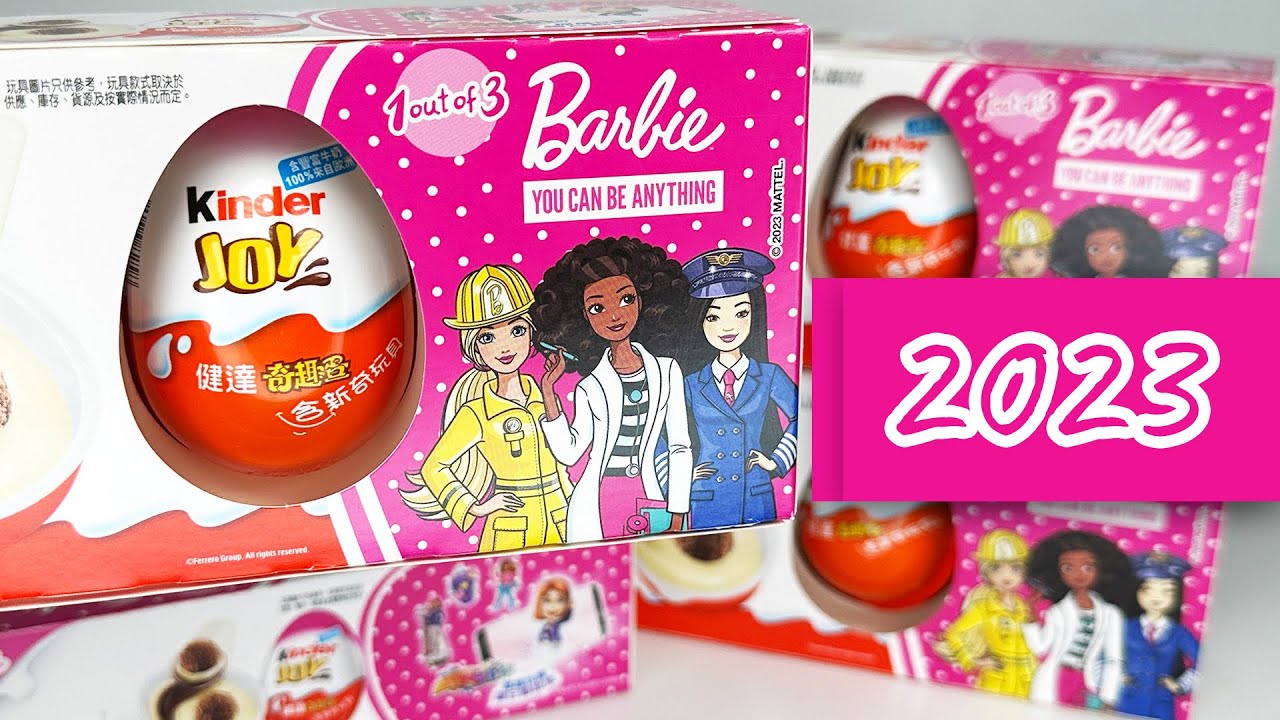 Barbie 2023 Kinder Surprise Unboxing 2 2023 2 Kinder Uberraschung 23