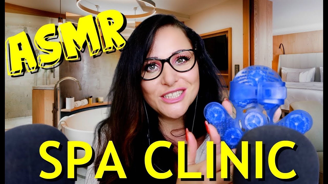 ASMR po polsku SPA KLINIKA ASMR SPA CLINIC ROLEPLAY TINGLY WHISPER