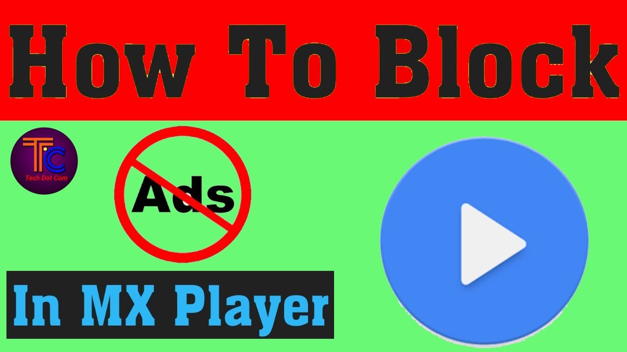 How To Make ADLESS MX Player YouTube
