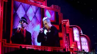 Robbie Williams acapella (15.04.2015, Минск-Арена)
