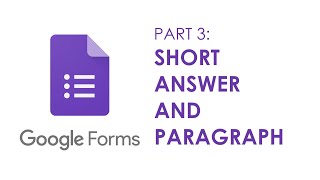 Creating a Quiz using Google Forms : Part 3 | Image Based Quiz