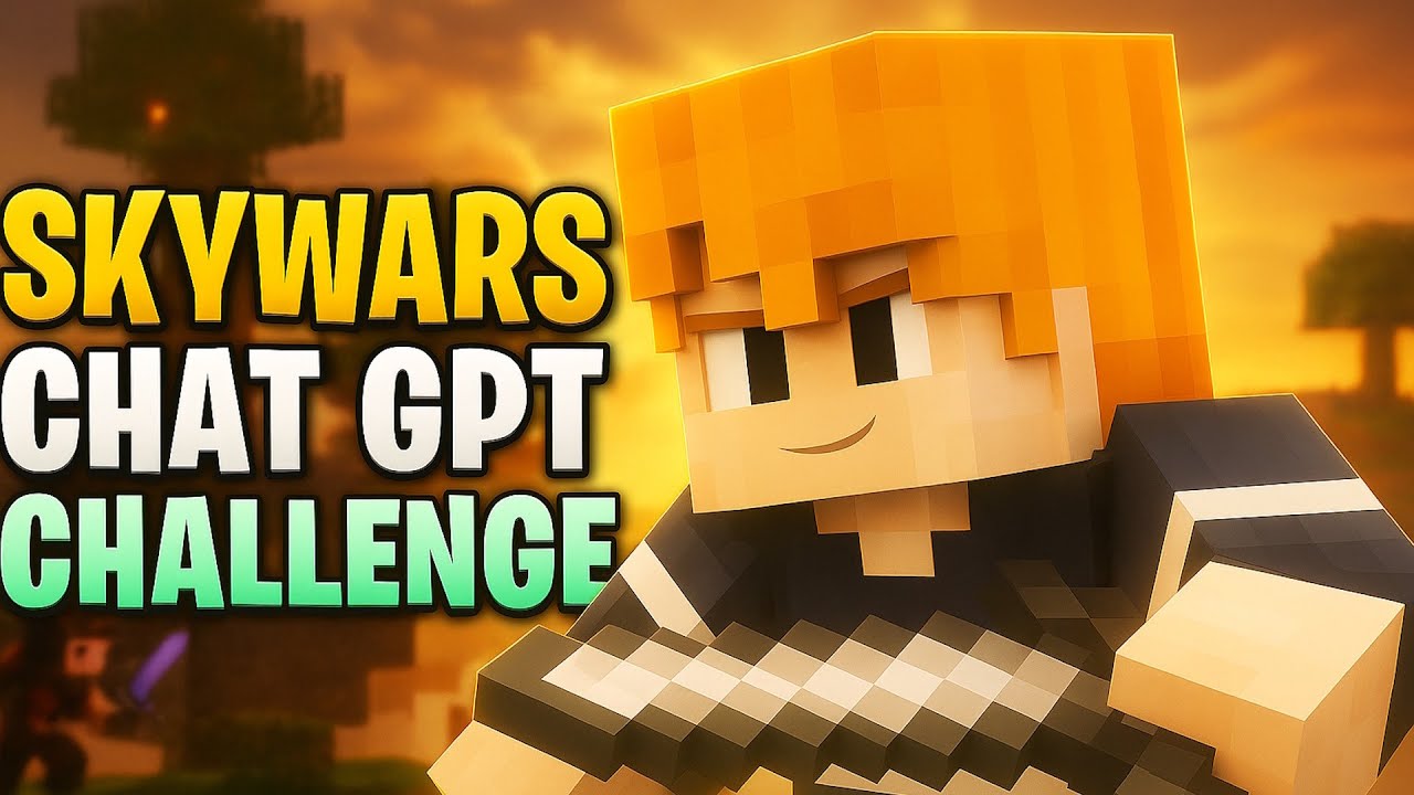 Minecraft Skywars aber Chat GPT gibt mir Challenges