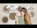 DIY PLATOS decorativos con CARTÓN, PAPEL y MACRAMÉ | BOHO DECO | Shanti Irene