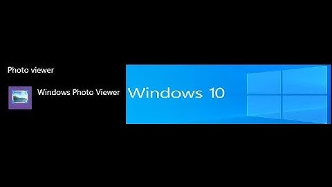 how to restore windows 7 photo viewer in windows 10