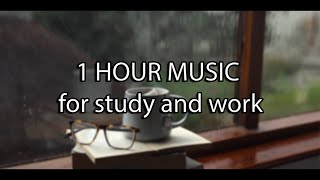 1 HOUR Productive music for study and work\ Lo-Fi music \ RELAX