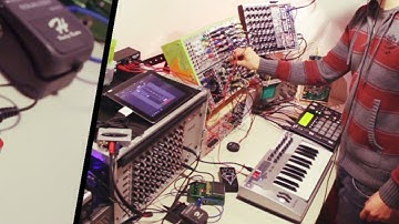 New Music Setup Synth Jam (w/ Eurorack & Tinysizer) #TTNM