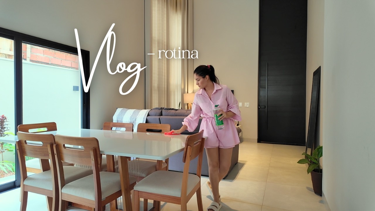 VLOG: rotina do dia, organização e como está adaptação na casa nova?