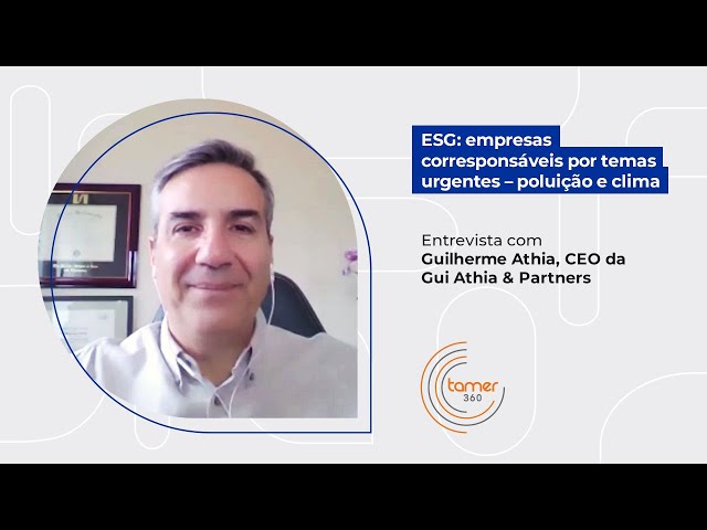 ESG: empresas corresponsáveis por temas urgentes – poluição e clima