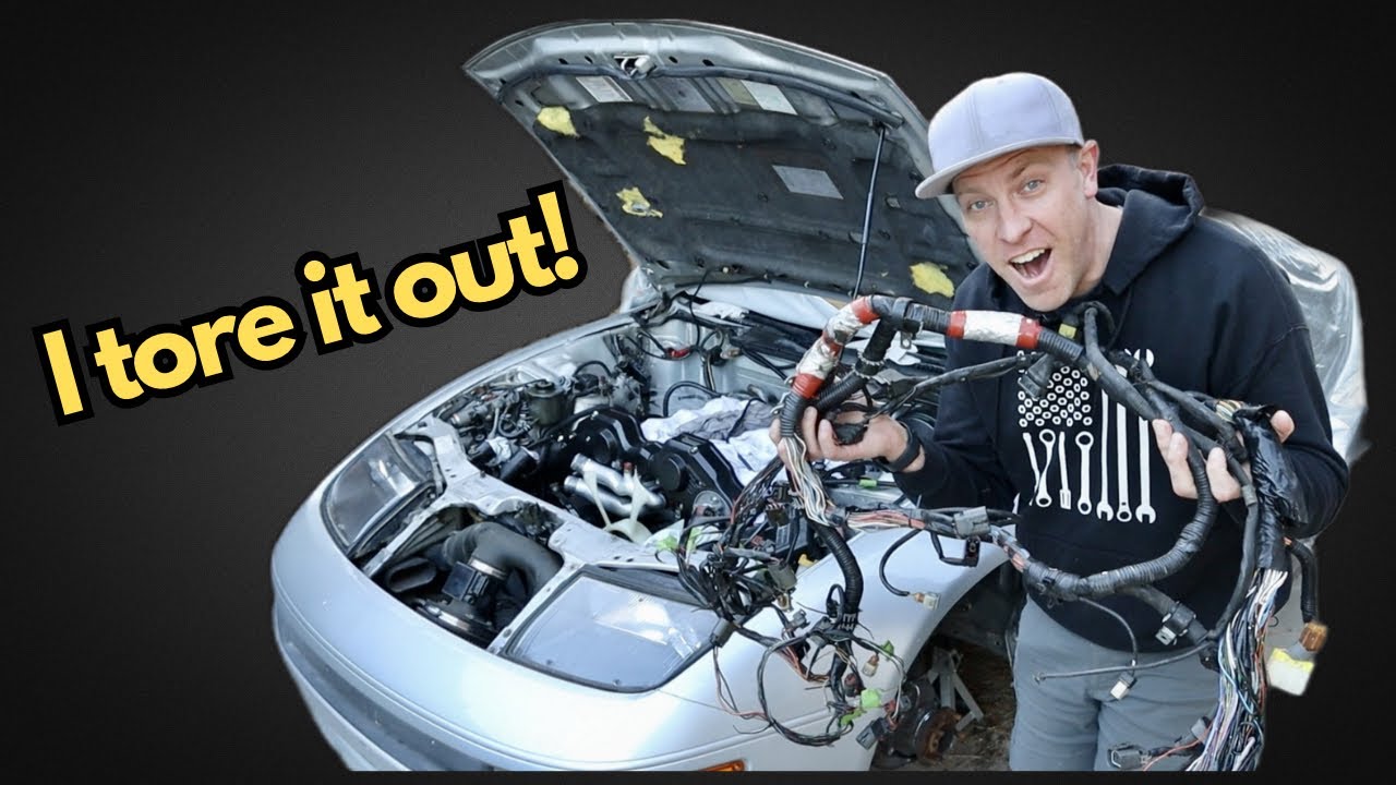 Проводка в 300ZX Twin Turbo - МУСОР, не так ли?